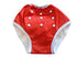Pantalones de Entrenamiento con Botones Three Little Imps - 8-35+ libras - Rojo